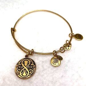 Alex and Ani Path of Life Charm Bracelet - Gold, Expands 2"- 3.5"
